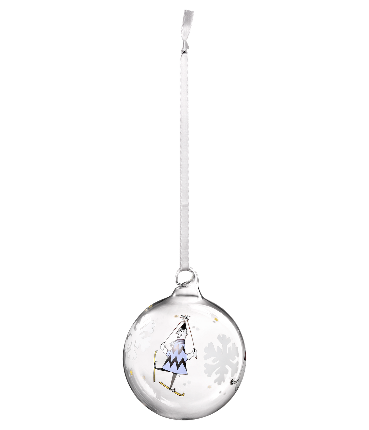 MOOMIN | Christmas | Glass Bauble | Snowflake | ⌀ 9 cm
