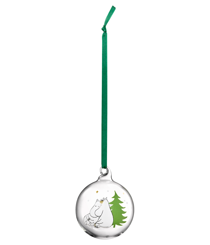 MOOMIN | Christmas | Glass Bauble | Spruce | ⌀ 7 cm