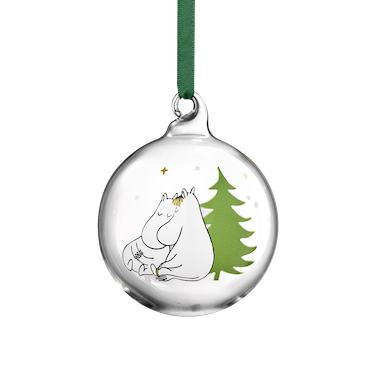 MOOMIN | Christmas | Glass Bauble | Spruce | ⌀ 7 cm