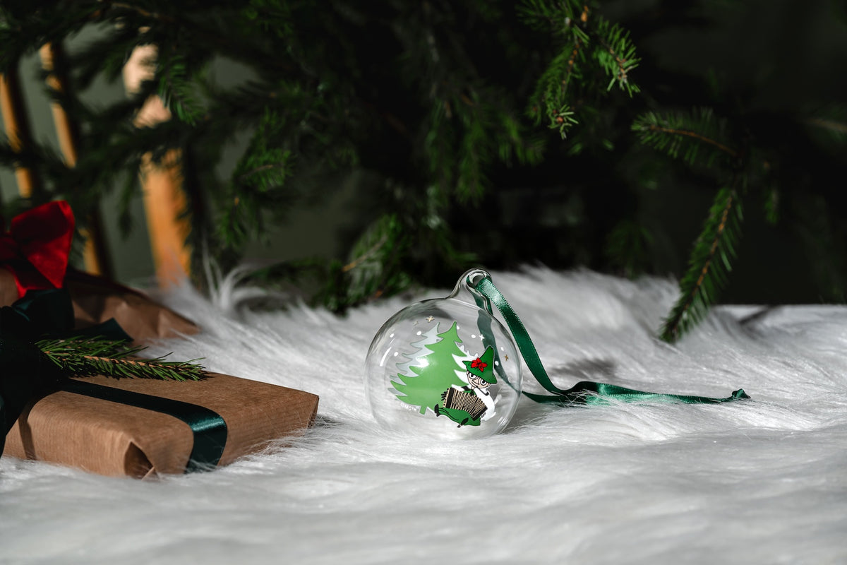 MOOMIN | Christmas | Glass Bauble | Spruce | ⌀ 7 cm