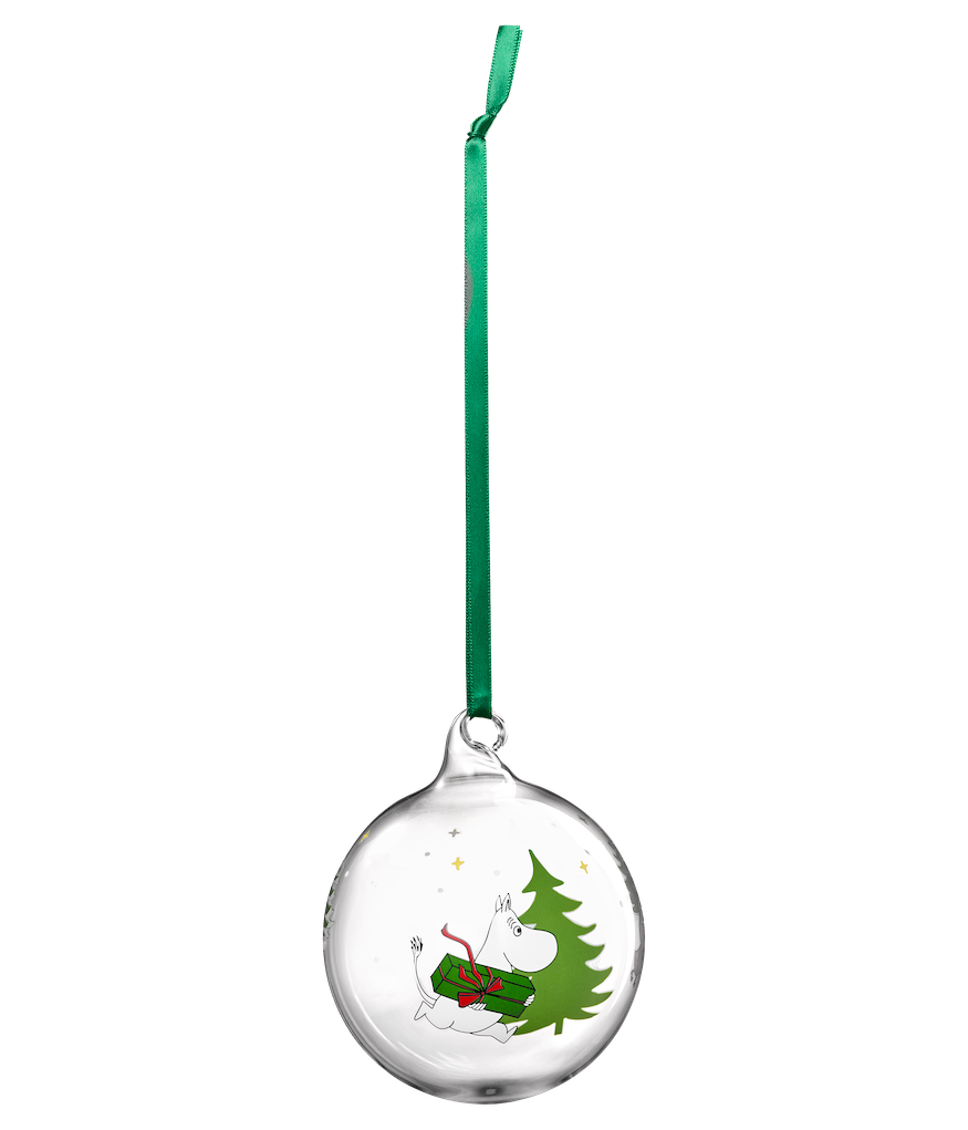 MOOMIN | Christmas | Glass Bauble | Spruce | ⌀ 9 cm