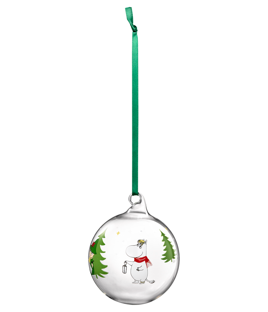 MOOMIN | Christmas | Glass Bauble | Spruce | ⌀ 9 cm