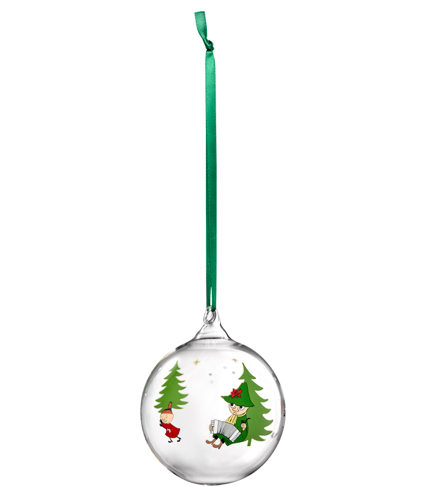 MOOMIN | Christmas | Glass Bauble | Spruce | ⌀ 9 cm