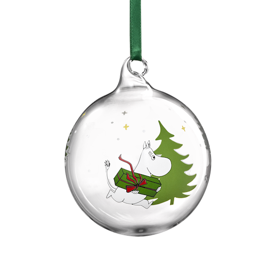MOOMIN | Christmas | Glass Bauble | Spruce | ⌀ 9 cm