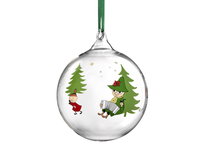 MOOMIN | Christmas | Glass Bauble | Spruce | ⌀ 9 cm