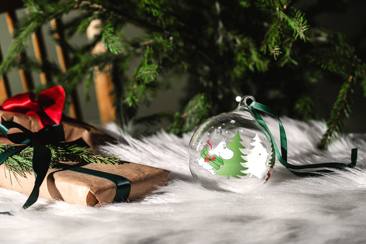 MOOMIN | Christmas | Glass Bauble | Spruce | ⌀ 9 cm