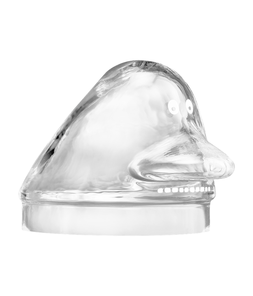 MOOMIN | Glass Jar | The Groke | 19.5cm x 15cm
