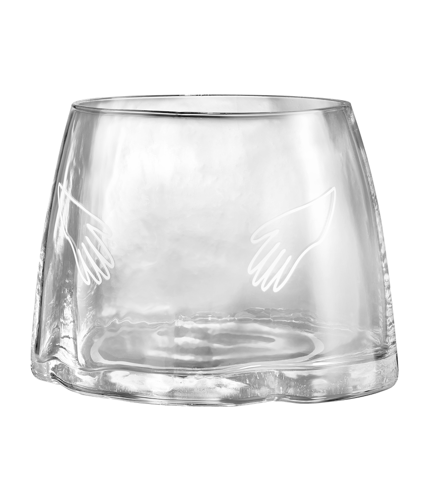 MOOMIN | Glass Jar | The Groke | 19.5cm x 15cm