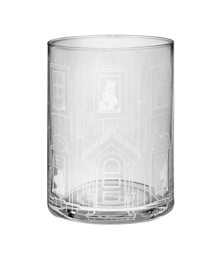 MOOMIN | Moominhouse Glass Jar | ⌀ 9cm / H 18,5cm