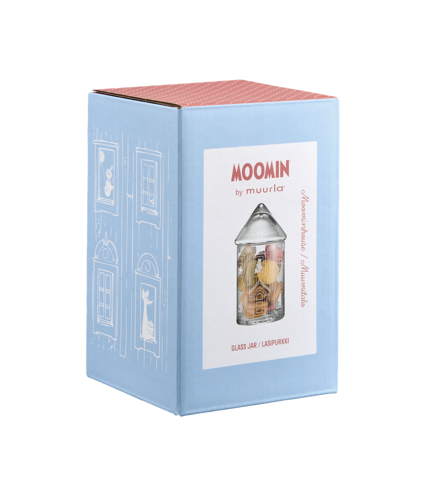 MOOMIN | Moominhouse Glass Jar | ⌀ 9cm / H 18,5cm