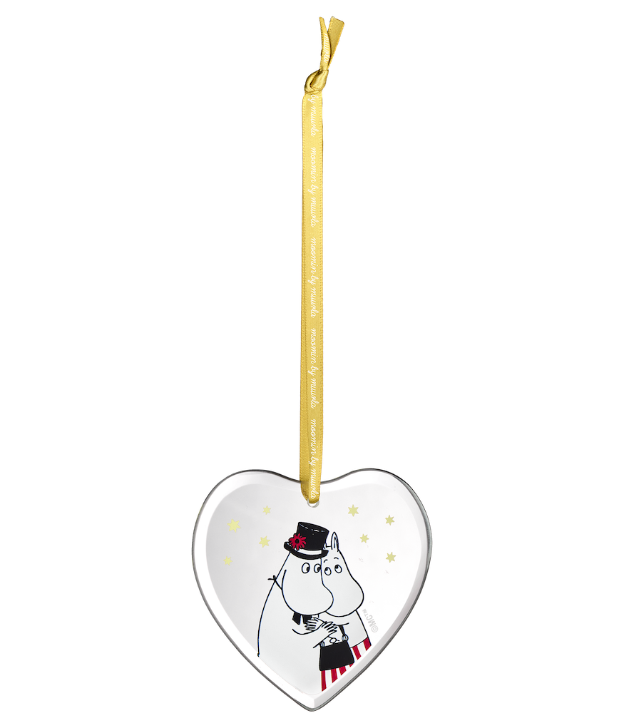 MOOMIN | Christmas | Glass Ornament | Moominmamma &amp; Moominpappa