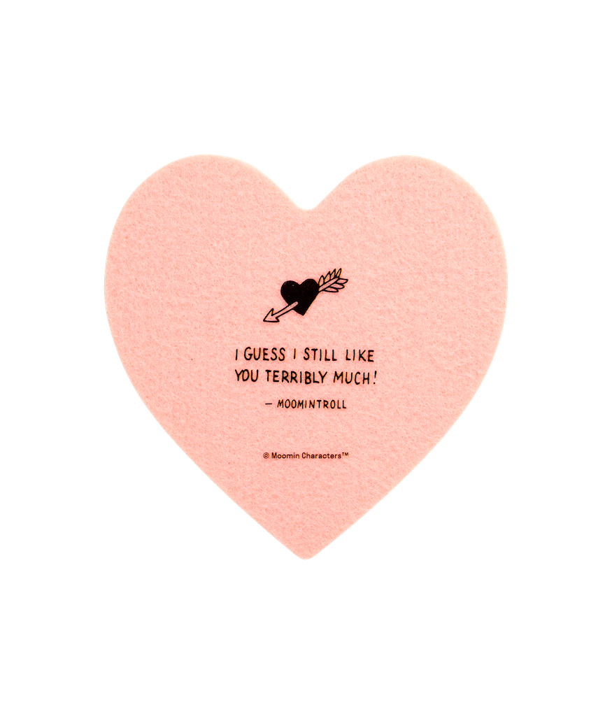 MOOMIN | Together | Coaster | r-PET | 4pcs
