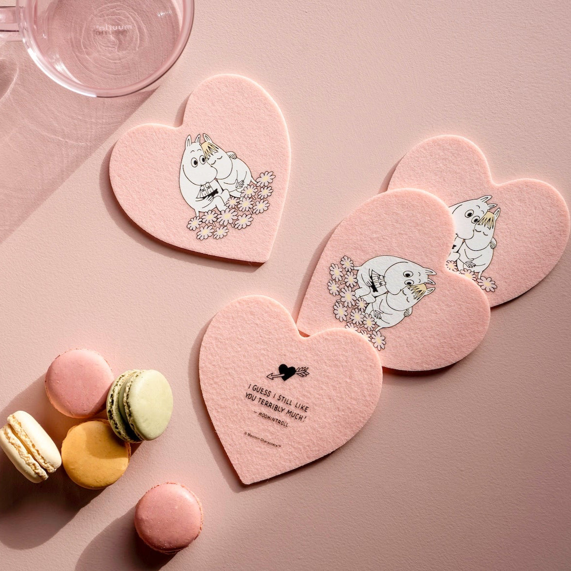 MOOMIN | Together | Coaster | r-PET | 4pcs