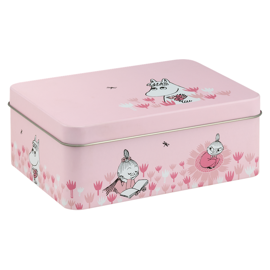 MOOMIN | Tin Box | Girls | 14.5 x 10.5cm