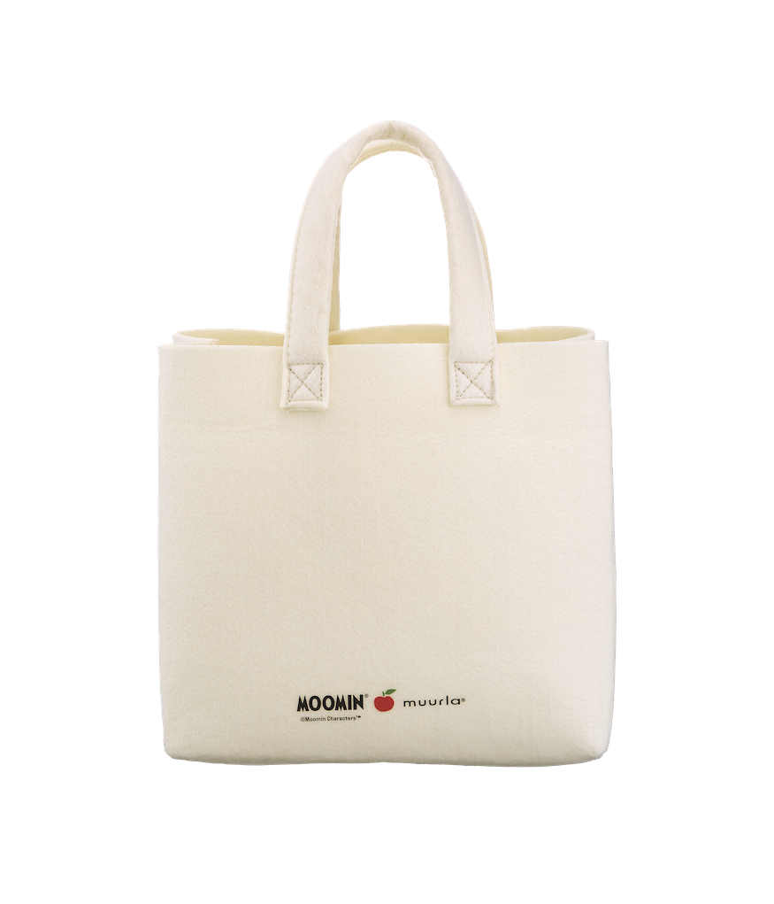 MOOMIN | Tote Bag | Made from Recycled Plastic Bottles | Joyful Apples | 25 x 25cm