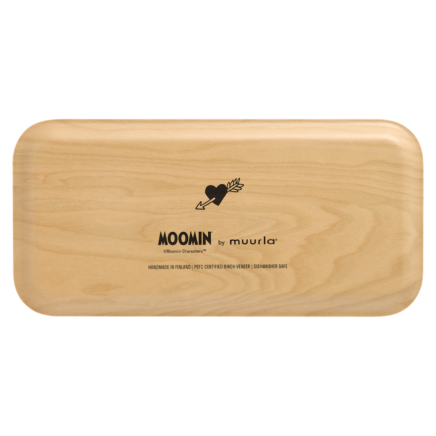 MOOMIN | Tray | Heart | 27 x 13cm