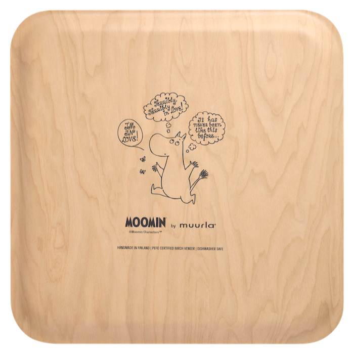 MOOMIN | Tray | Heart | 33 x 33cm
