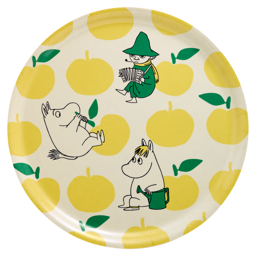 MOOMIN | Tray | Joyful Apples | ⌀ 35cm