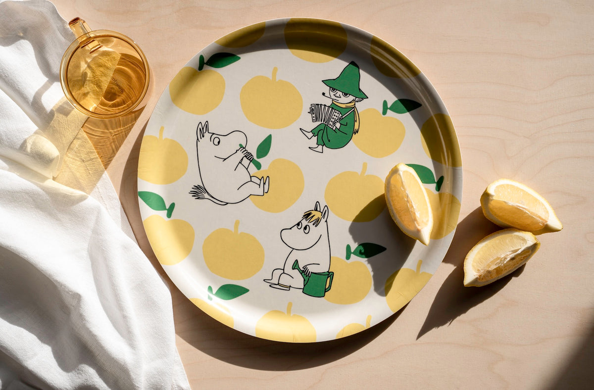 MOOMIN | Tray | Joyful Apples | ⌀ 35cm