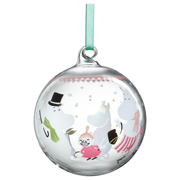 Muurla Moomin Festive Spirits Christmas Bauble 9cm