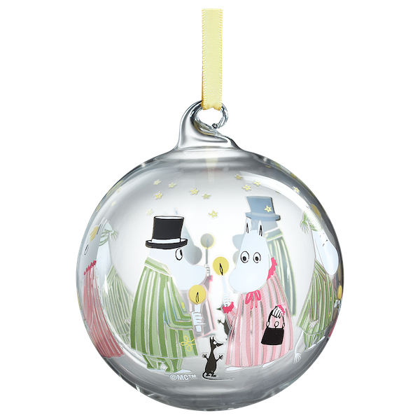 Muurla Moomin Christmas Bauble Pyjamas 9cm