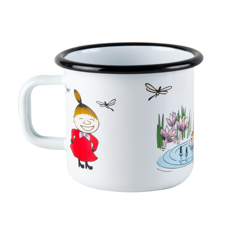 MOOMIN | Enamel Mug | Little My, Colours | 0.37L