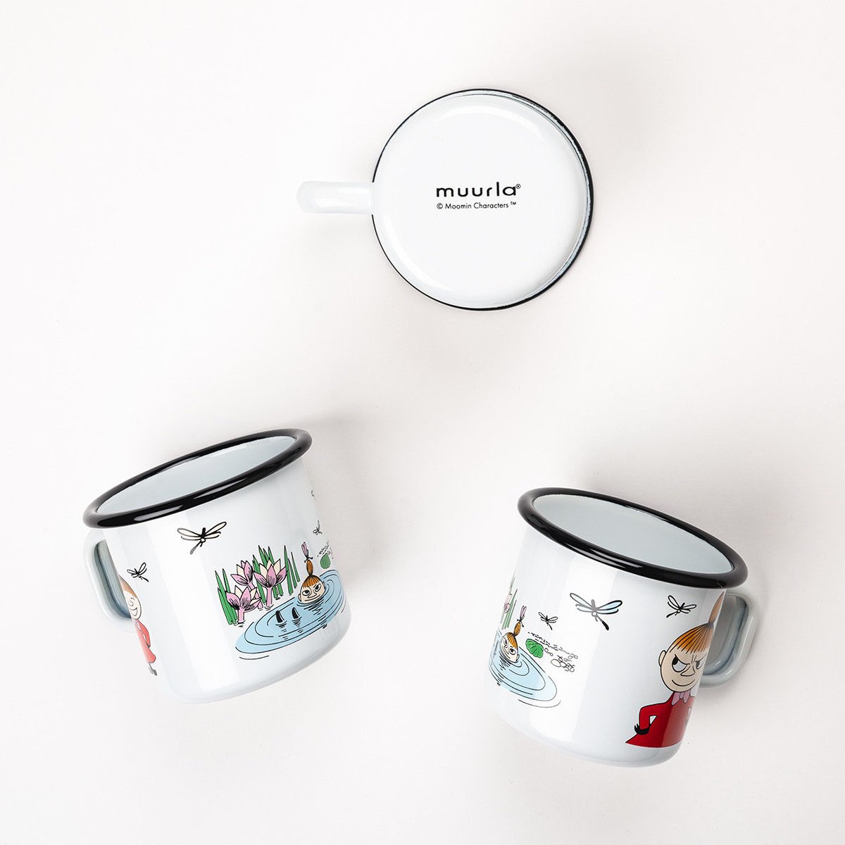 MOOMIN | Enamel Mug | Little My, Colours | 0.37L