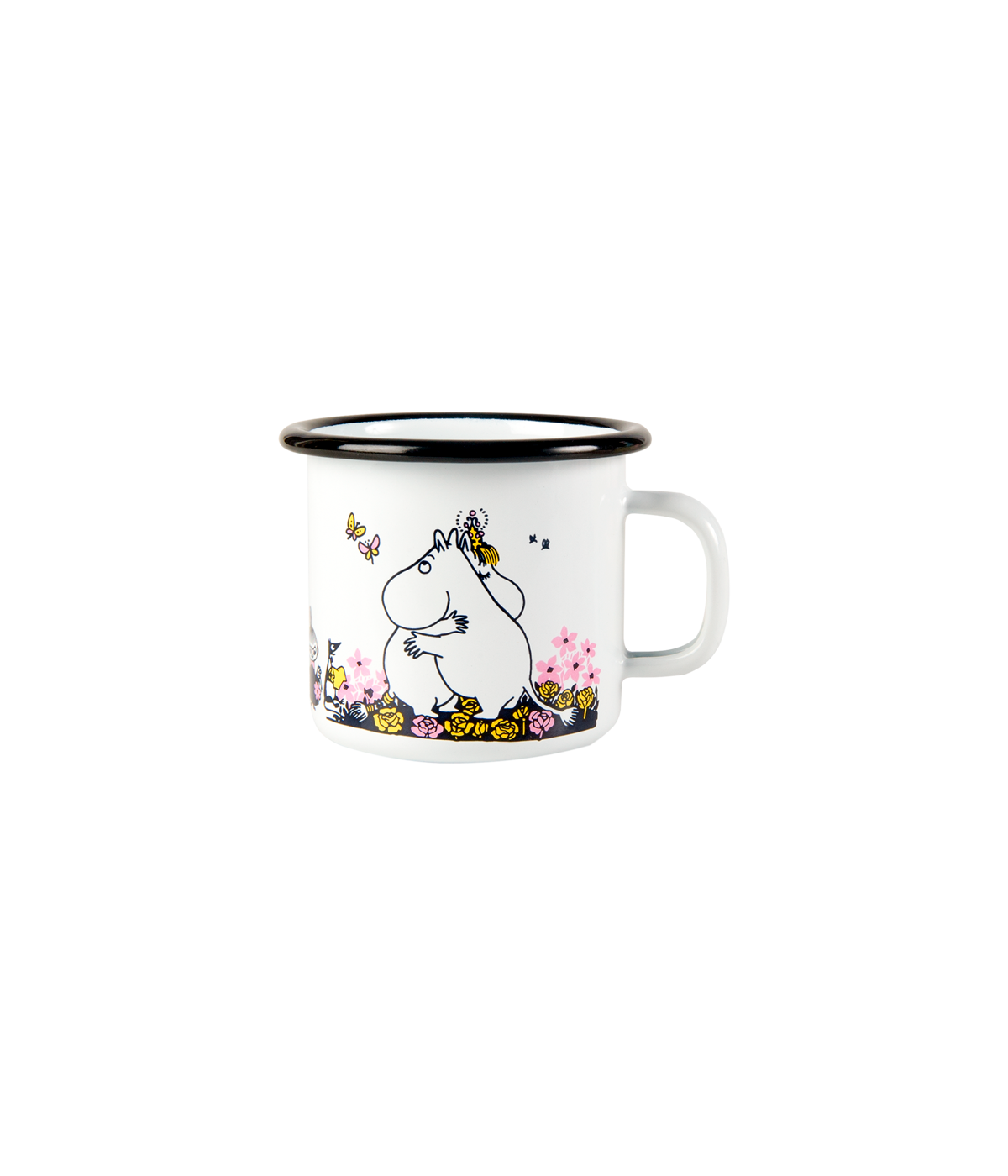 MUURLA | Moomin | Enamel Mug | Hug White | 0.25L