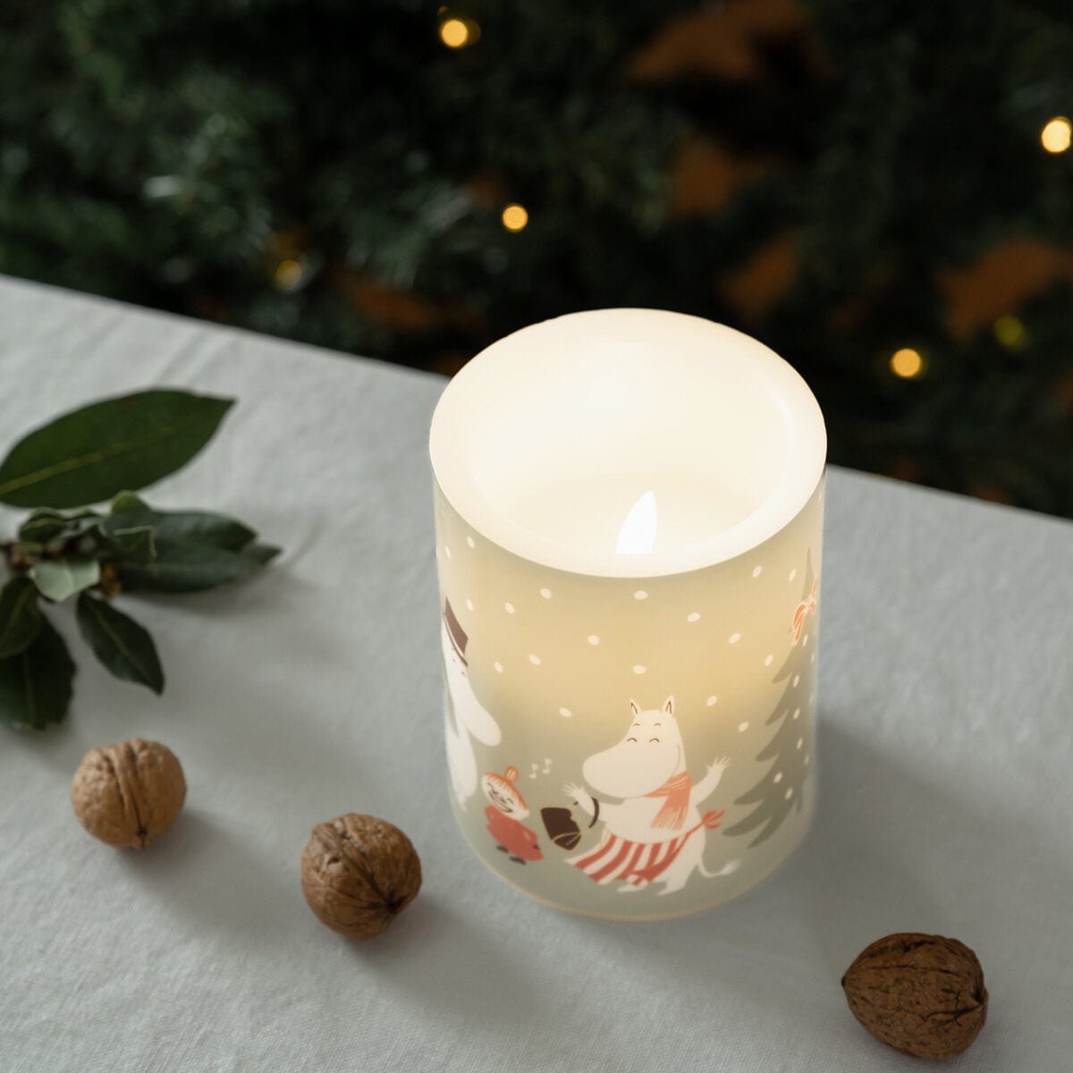 MOOMIN | Christmas | LED Candle | Festive Spirits | 12.5cm