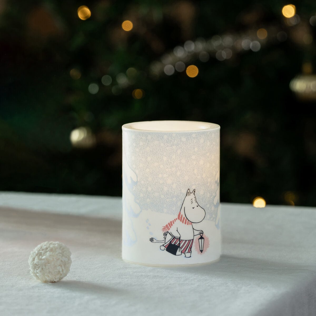 Moomin LED Candle by Muurla Design. Let It Snow!