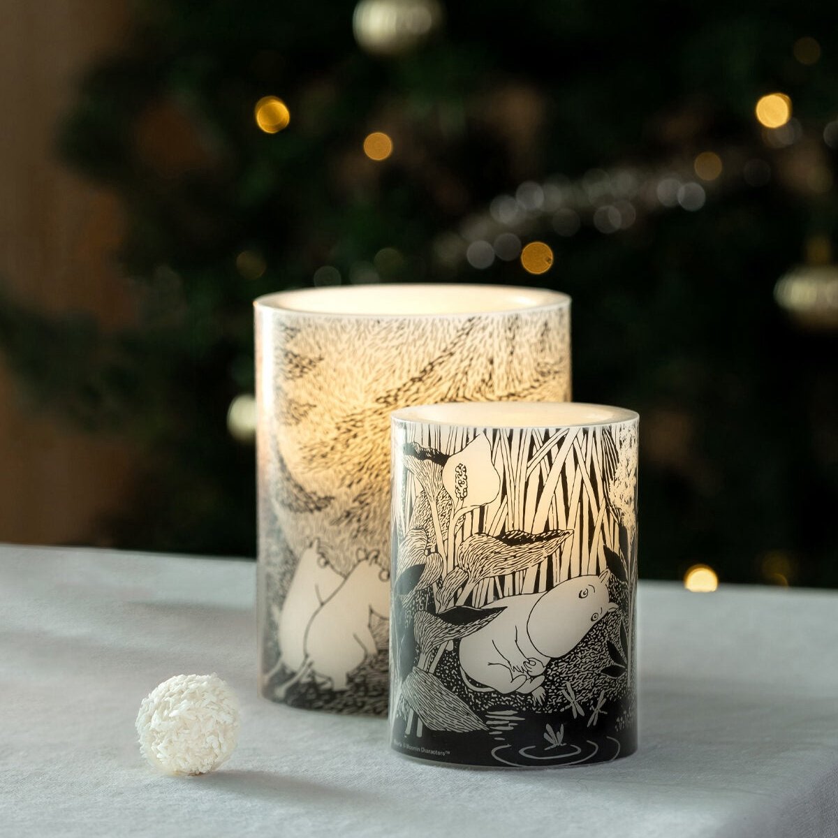 MOOMIN | Christmas | LED Candle | The Pond | 10cm