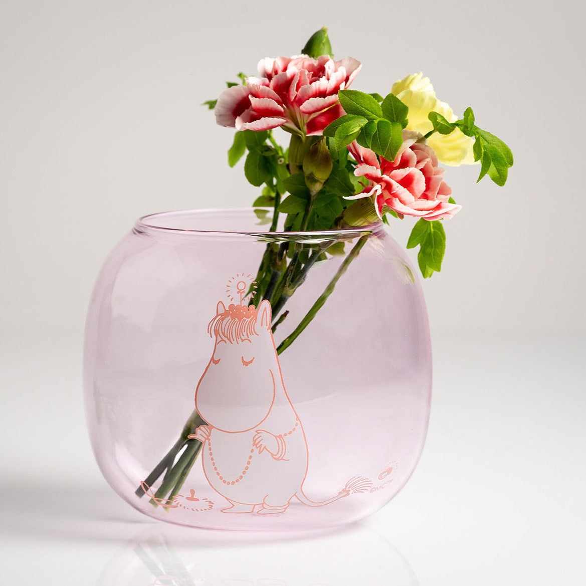 MOOMIN - Tealight Candle Holder, Snorkmaiden, Pink. By Muurla Design. 741-095-05