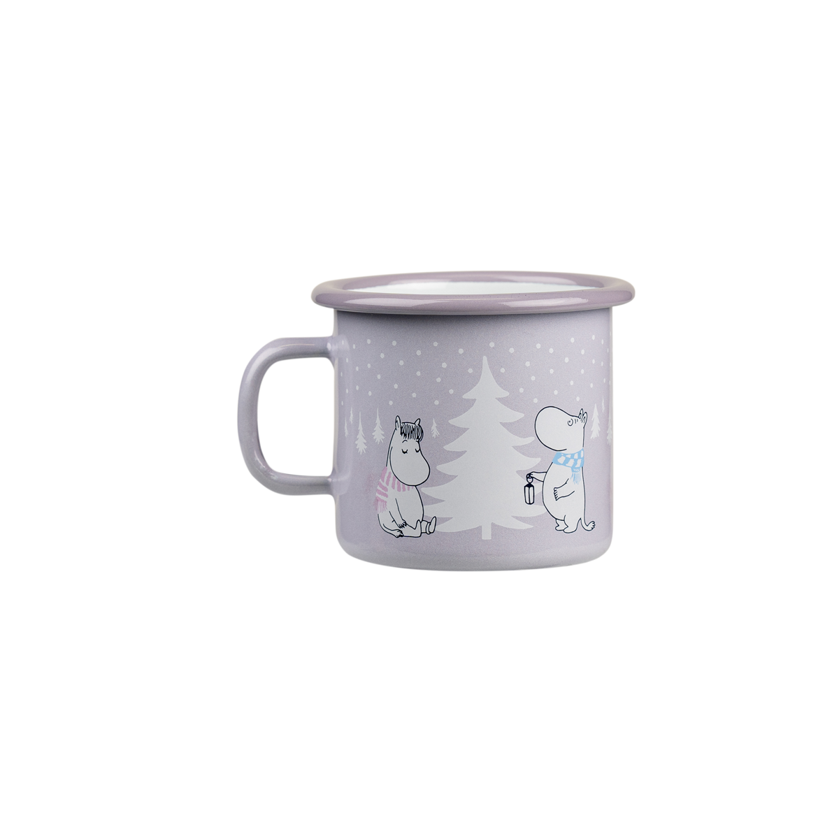 MOOMIN | Christmas | Enamel Mug | Snowfall | 0.25L