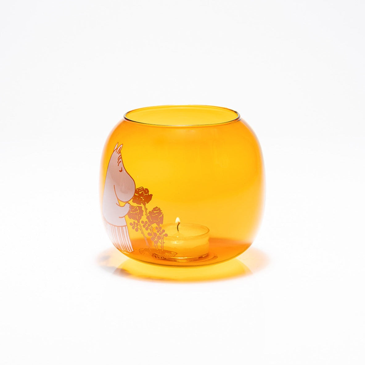 MOOMIN - Tealight Candle Holder, Moominmamma, Amber