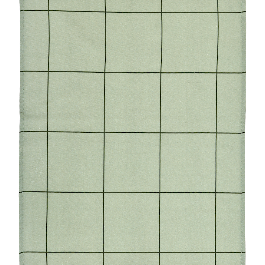 MUURLA | Checks & Stripes, Kitchen Towel, 50x65cm, Green