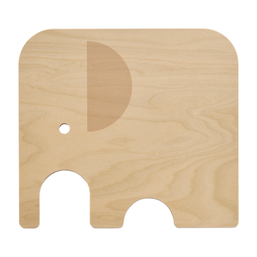 Muurla Design Elephant Chop and Serve board made in birch veneer