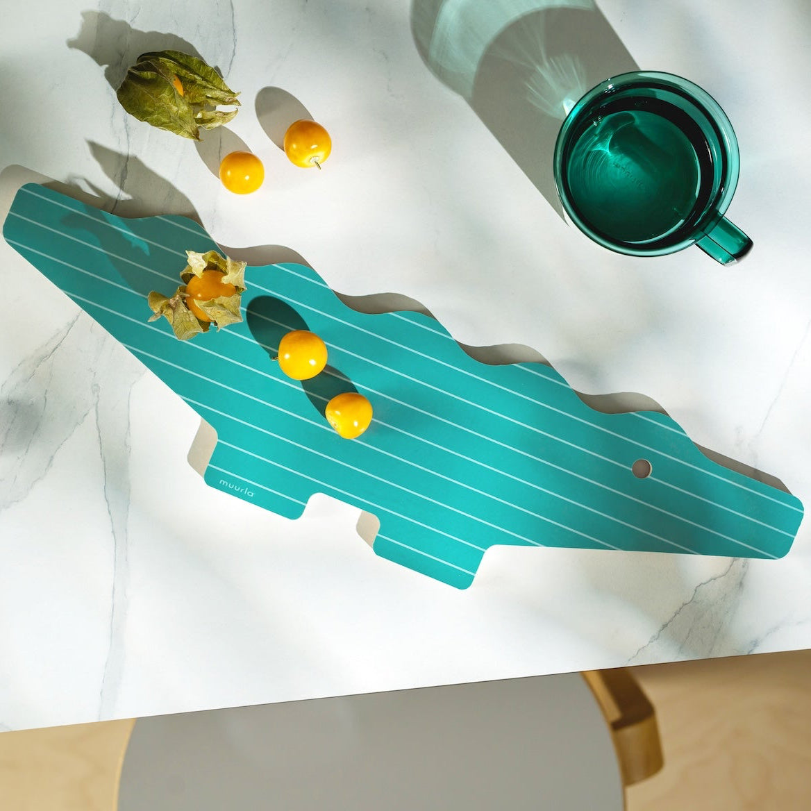 MUURLA | Chop and Serve Board | Croc | 44 x 12.5cm