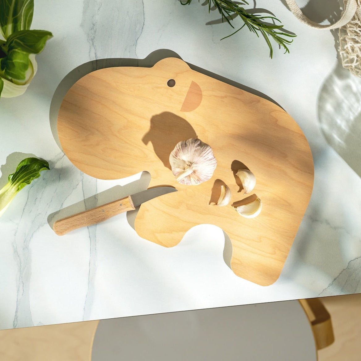 MUURLA | Chop and Serve Board | Hippo | 31 x 21cm