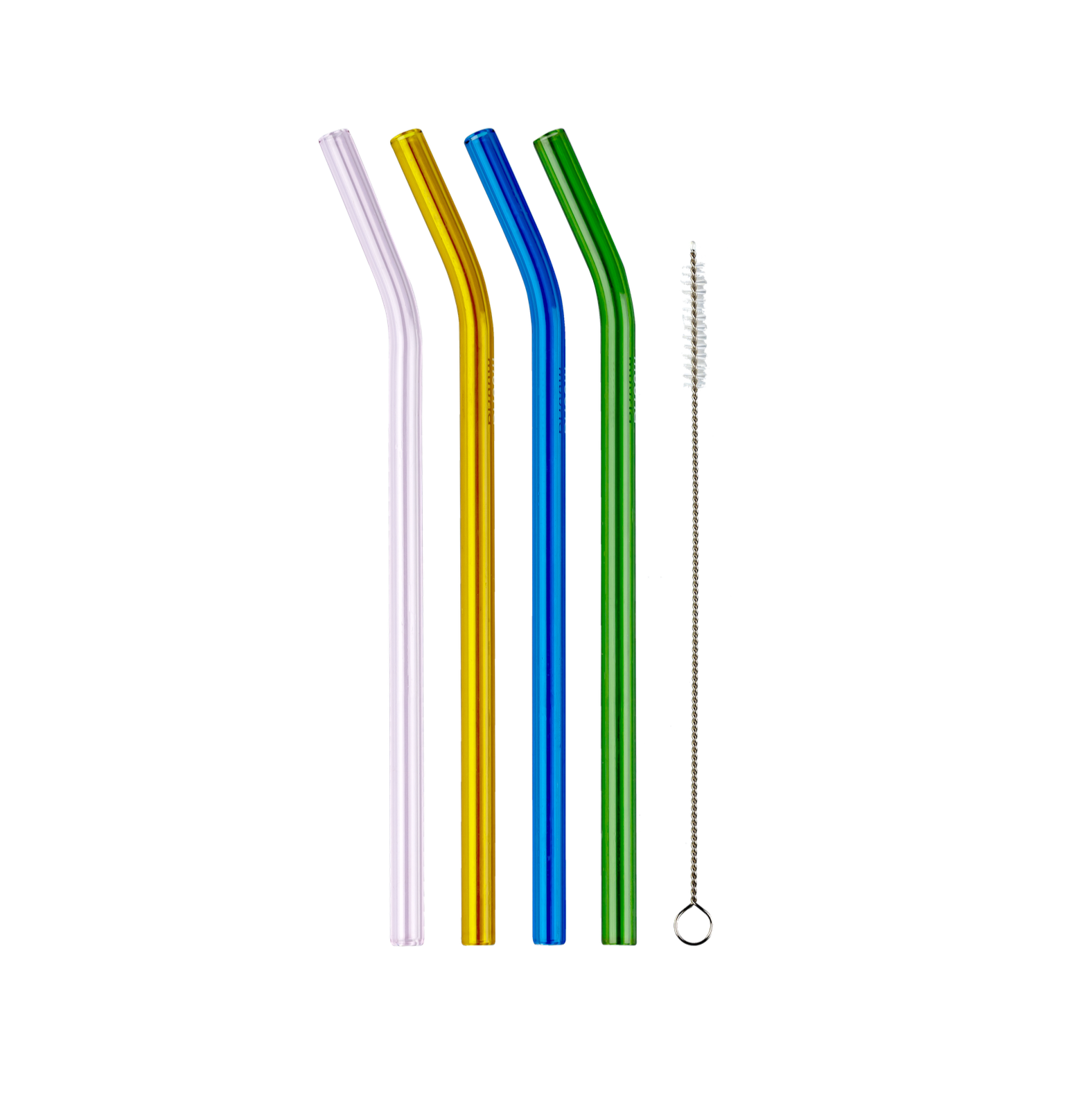 Muurla Coloured Glass Straws