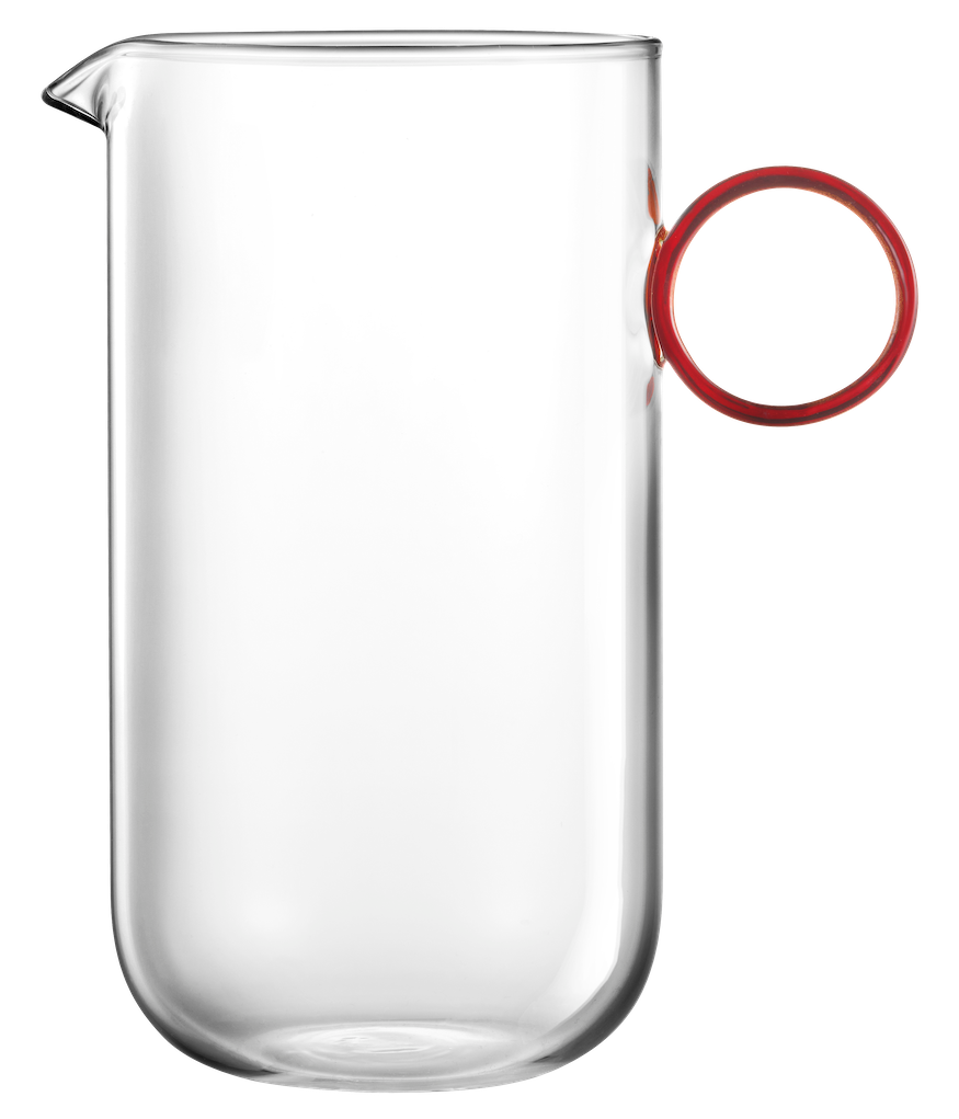MUURLA | Loop Milk / Cream Pitcher  | Clear/Amber | 0.6L