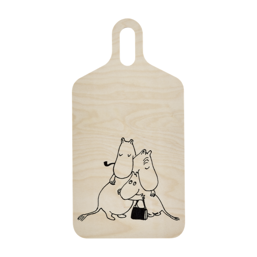 MOOMIN | Chop and Serve Board  | 23 x 44cm | Moomin 80