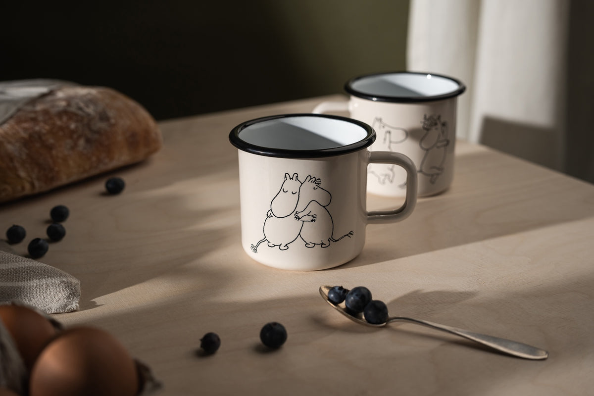 MOOMIN | Enamel Mug | Moomin 80 | 0.37 L