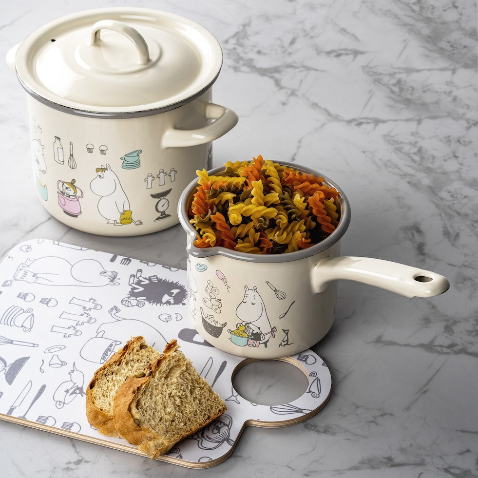 MOOMIN | Enamel Saucepan | Bon Appétit | 1.3 L