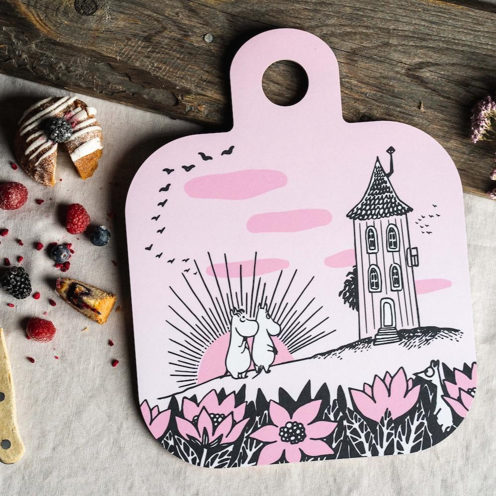 Moomin Friendship Chop and Serve Board, by Muurla Design