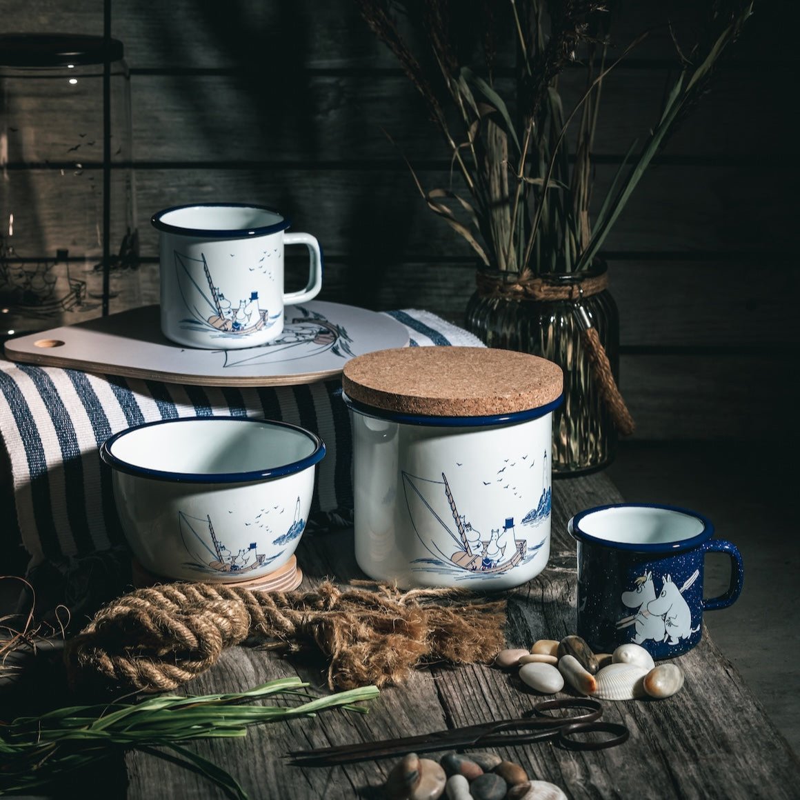 MOOMIN | Enamel Mug | Sailors  | 0.25L