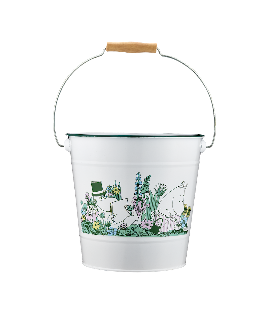 **Available Mid-March** MOOMIN | Bucket | In The Garden | 10L **New**