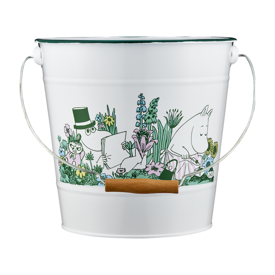 **Available Mid-March** MOOMIN | Bucket | In The Garden | 10L **New**