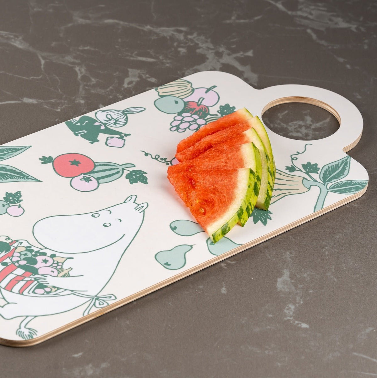 MOOMIN | Chop &amp; Serve | Seasonal Delicacies | 23 x 44cm