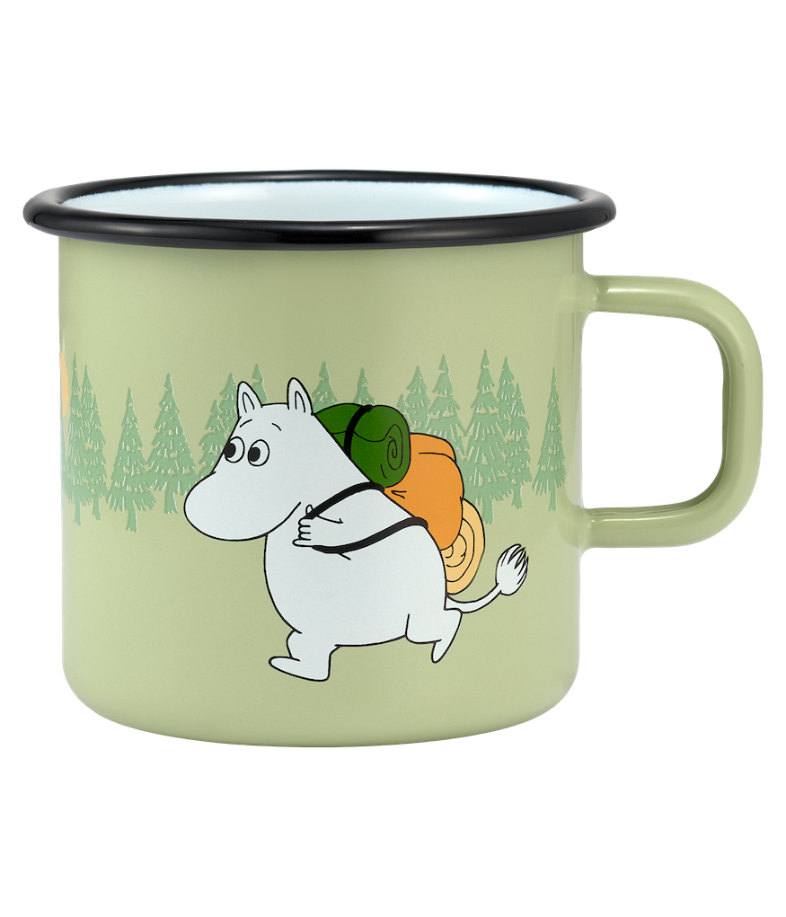 MOOMIN | Enamel Mug - XL | Campers | 0.55L