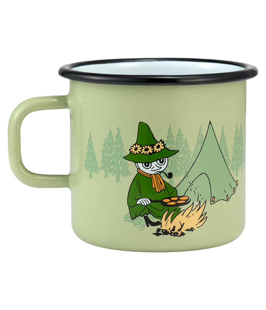 MOOMIN | Enamel Mug - XL | Campers | 0.55L